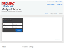 Tablet Screenshot of marlysjohnson.com